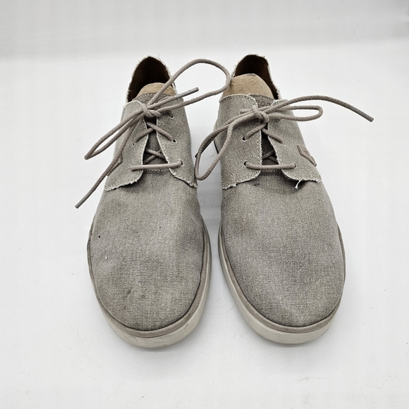 Rockport CH9281 Mens Austyn Grey Lace Up Plain Toe Canvas Oxford Shoe Size 8 main image 7